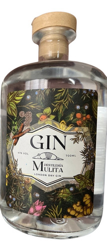 Gin Mulita Ultra Premium. Botellas Limitadas