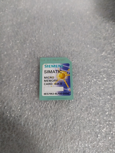 Siemens Simatic 6es7953-8lf00-0aa0 Micro Memory Card 64kb