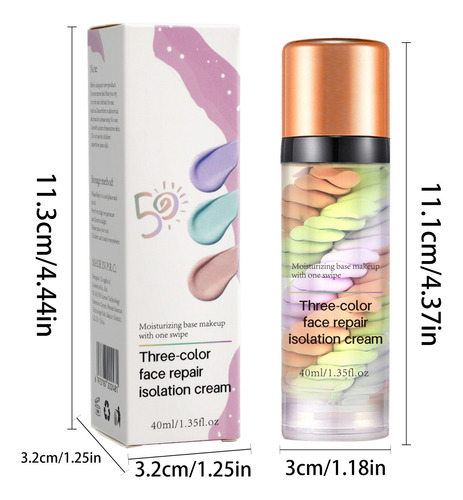 Corrector Hidratante Hidratante P Threecolor Primers 4002