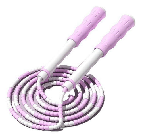 Cuerda De Saltar Segmentada Para Saltar, Ajustable, Con Cuen