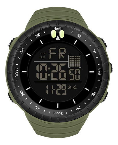 Fanmis Reloj Electrónico Deportivo Militar Para Hombre Monta