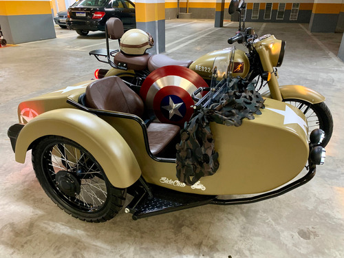 Royal Enfield Classic 350 Sidecar Militar