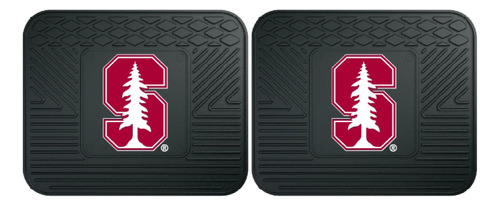 Fanmats  Ncaa Stanford Cardinal Back Row - Juego De 2 Alfom.