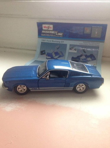 Ford Mustang Gt 1967 1:24 Coleção Maisto Ler Tudo R$66,98