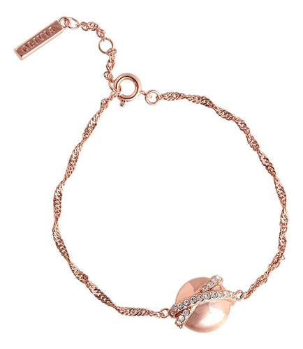 Pulsera Olivia Burton Enchapado En Oro Rosa 18k Objclb40