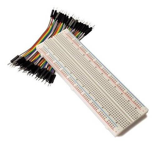 Breadboard Zipwire Kit Bb830 soldadura Plug In Plus Zw