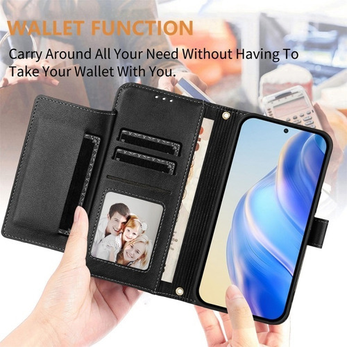 Funda Con Diseño Cartera For Xiaomi, Duradera Y Resistente