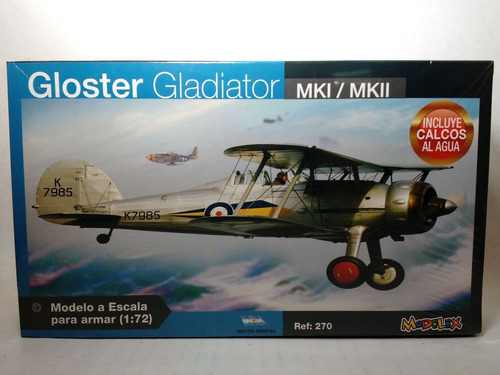Modelex 1/72 Gloster Gladiator Mki / Mkii Industria Arg.