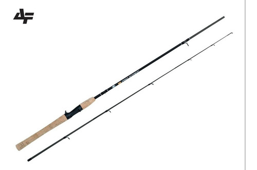Imagem 4 de 11 de Kit Carretilha Pesca Dir Black Snake + Vara Pró Staff 1,68
