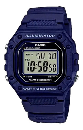 Reloj Hombre Casio Modelo W-218h Colores Surtidos Original