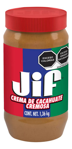 Jif Crema De Cacahuate 1.36kg