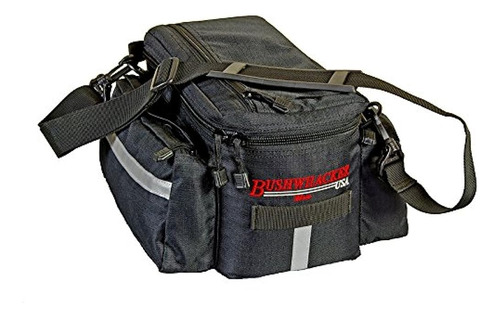 Bushwhacker® Mesa Trunk Bag Black W Clip De Luz Trasera Atta