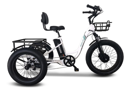 Emojo Caddy Pro Trike Triciciclo Electrico Para Adulto 500 W