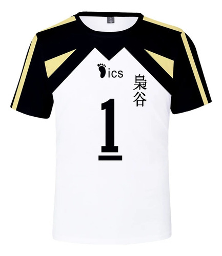 ¡¡disfraz Haikyu!! Camiseta De Cosplay De Bokuto Koutarou