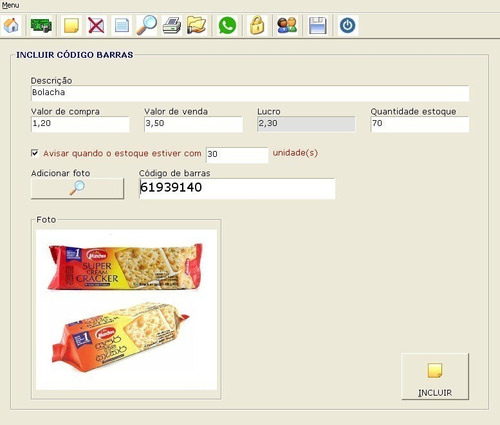 Sistema Pdv Para Lojas Em Geral + Impressora + Leitor Barras
