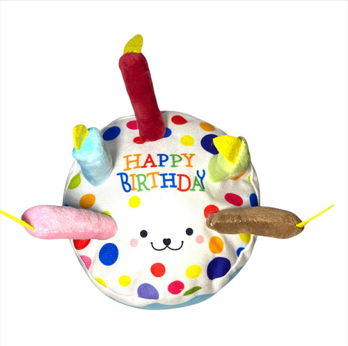 Pastel De Peluche Para Cumpleaños Mascota Perro-gato Azul Claro Pastel