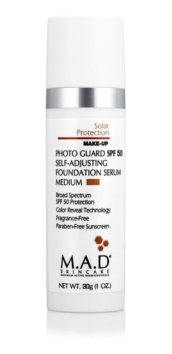 M.a.d Skincare Photo Guardia Spf 50 amplio Espectro Auto-aju