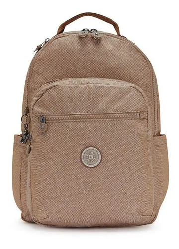 Mochila kipling beige on sale