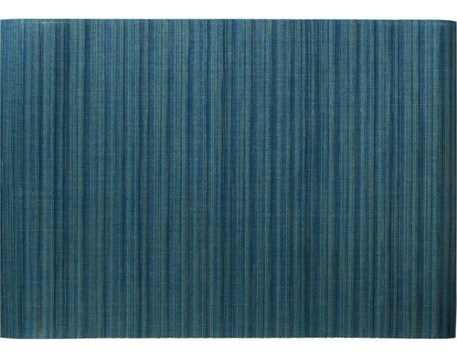 Lugar Jogo Americano Mesa Posta 44x30cm Pvc Azul 4 Peças