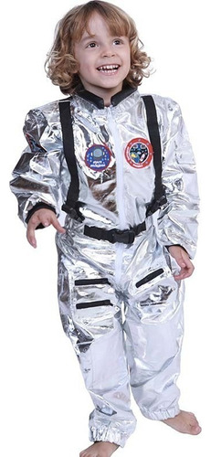 Disfraz De Astronauta De La Nasa Para Niños Incluye Sombrero