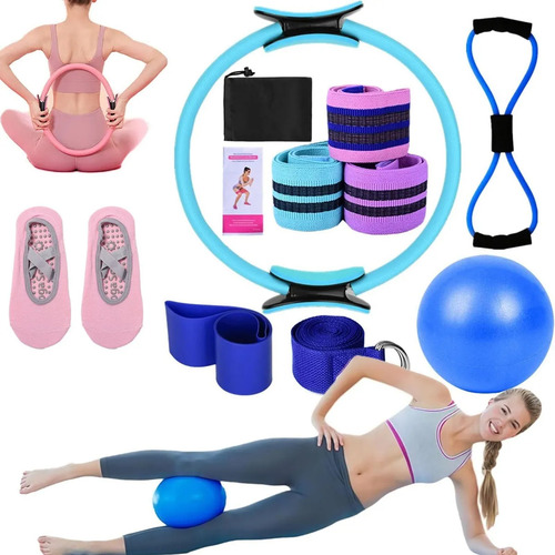 Kit De Pilates Essentials Para Mulheres, Kit Pilates