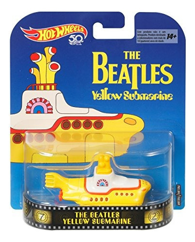 Hot Wheels Beatles Yellow Submarine 164 Scale