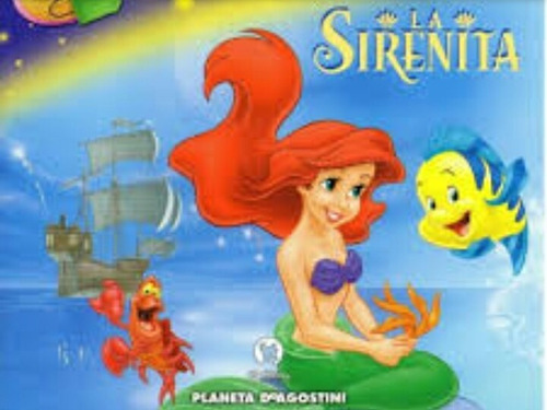 La Sirenita- Disney Audiocuentos(paneta Deagostini) Libro+cd