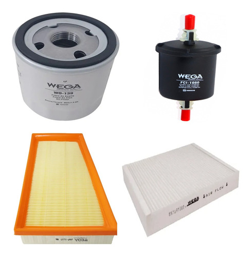 Kit Filtro Ar Oleo Combustivel Onix 1.0 Turbo 2020 A 2023