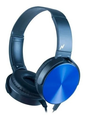 Auricular Headset Noganet Fit Ng-a26 Azul