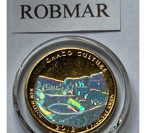Robmar-usa-quarter Bañado En Oro Y Oleo-2012-chaco Culture