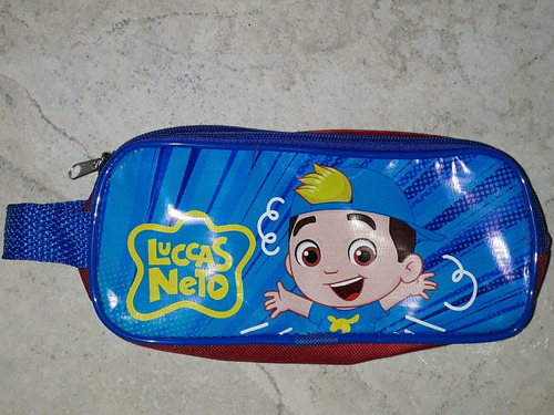Kit Mochila Rodinha Luccas Neto + Lancheira + Brinde Estojo