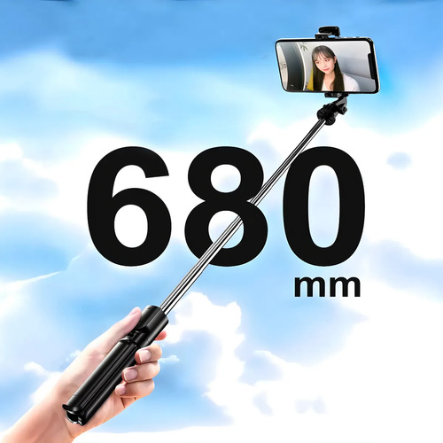 Bastão Selfie Profissional Com Tripé Integrado
