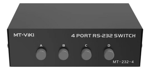 Impresora Db9 Pin Serial Rs232 Interruptor 4 Puerta