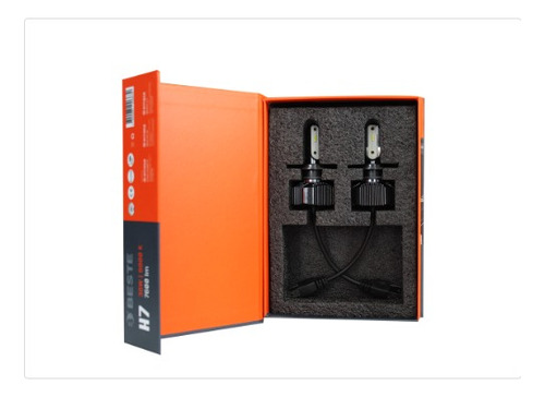 Kit Ampolletas Csp Led H7 12-24v 72w 7600lm Anti-error Beste