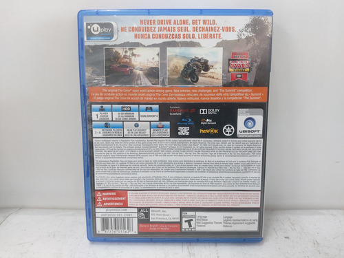 Jogo Ps4 The Crew Wild Run Edition Mídia Física Original (Usado)