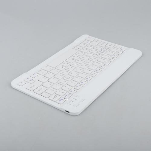 Teclado Bluetooth Profesional Coreano Del Ordenador Blanco