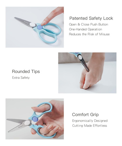 Tijeras Portatiles De Seguridad Para Alimentos Simba Prem...