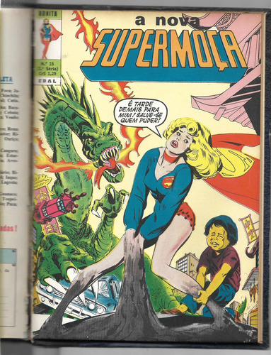 Supermoça (bonita) Nºs 1 Ao 15 Completa Ebal 1972 Original (Usado)