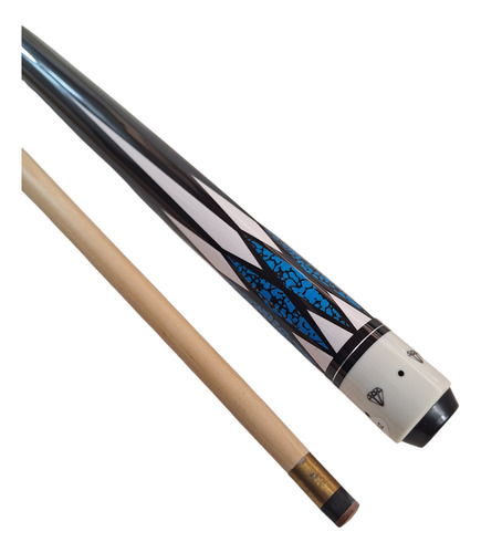 Taco De Pool Maple Diseño Diamante Puntera Atornillable 10mm