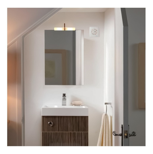 Imagen 6 de 7 de Extractor De Aire Inter 6 Pulgadas Blanco Masterfan