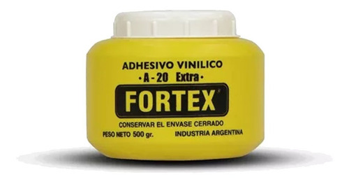 Adhesivo Vinilico/cola Vinilica Fortex  0,5 Kg 10006 Pintumm