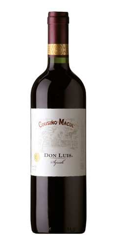 Vinho Chileno Don Luis Cousino Macul Syrah 750 Ml