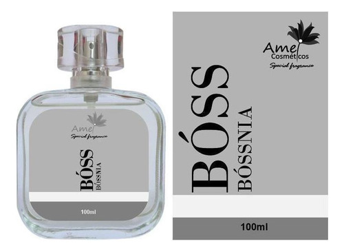 Perfume Bóss Bóssnia 100ml - Amei Cosméticos