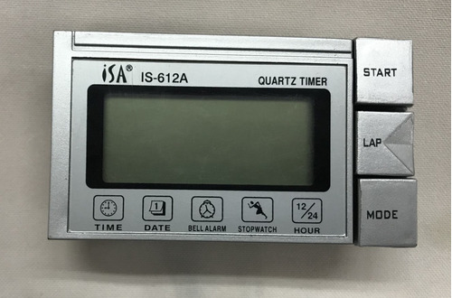 Reloj De Automóvil Isa Is-612a