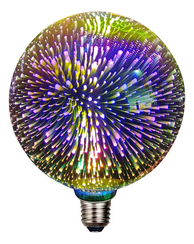 Lámpara Luces Led De Colores, En Caja. Bazar El Hogar