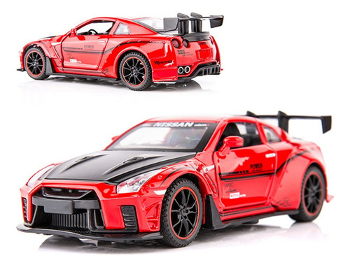 Rapido Y Furioso Nissan Gtr Modelos Coches De Aleacion 1:32