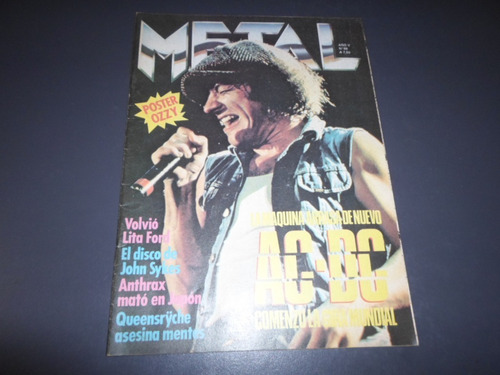 Metal 88 Ac Dc Kingdom Come Blue Murder John Sykes Anthrax
