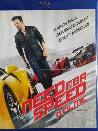 Imagem 1 de 2 de Need For Speed O Filme Blu-ray 2d Original Lacrado