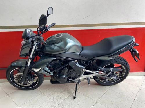 Imagem 2 de 7 de Kawasaki Er6n 650 Abs 2012 Verde