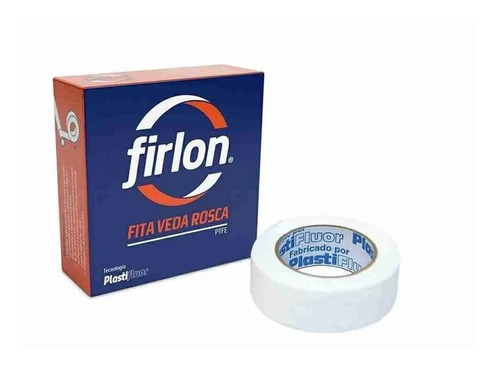 Fita Veda Rosca Para Canos Firlon 18mmx25m Teflon